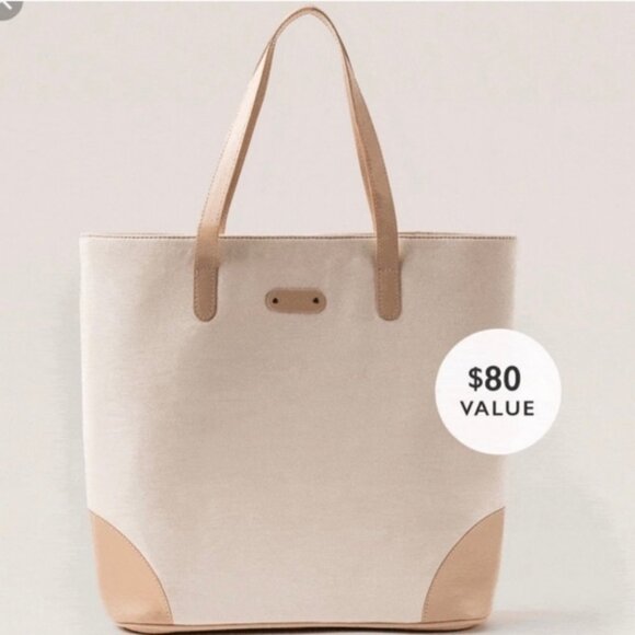 October Jaipur Canvas Tote Bag - Picture 1 of 10